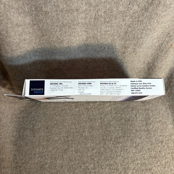 SIGVARIS WELL BEING Sz 7.5-9.5 Pink Stripe Compression Socks 15-20 mm hg NEW - Picture 7 of 8